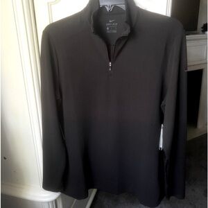 NIKE WOMEN'S NIKE DRIFIT UV QUARTER ZIP PULLOVER
Large